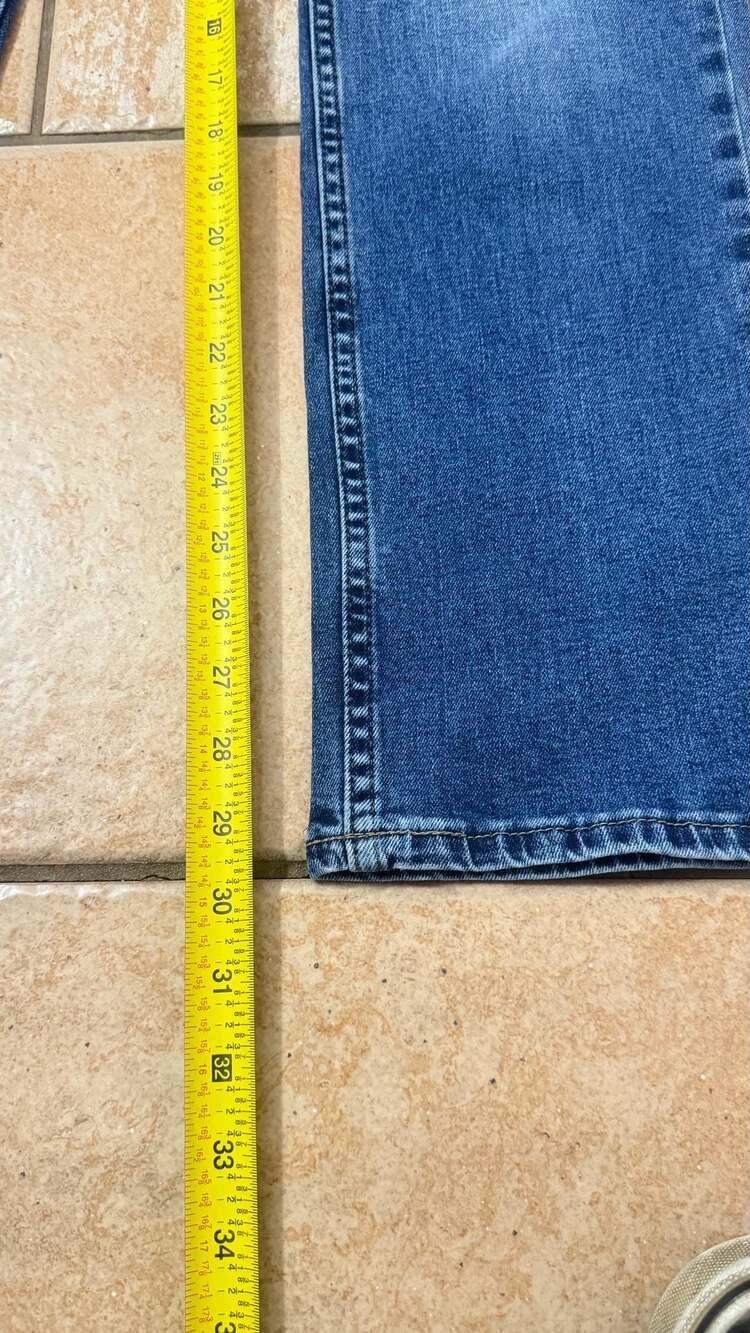 Hollister Epic Flex Straight Leg Jeans Men's Blue Denim - Picture 4 of 7